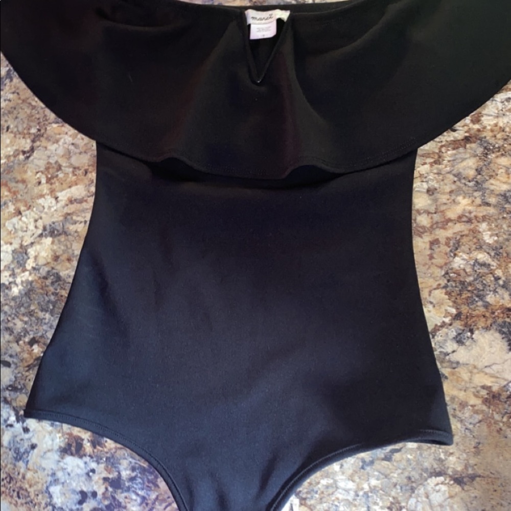 Off the shoulder one piece